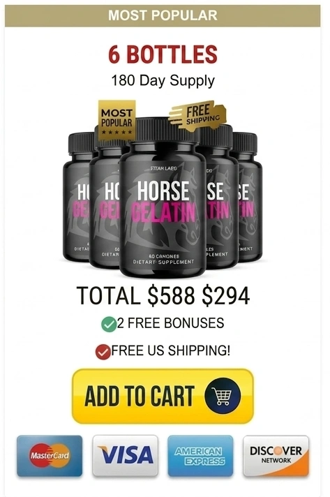 HorseGelatin- 6 Bottle